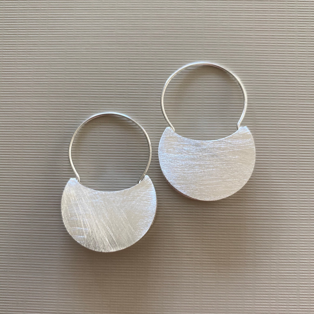 Dual Arc Earrings