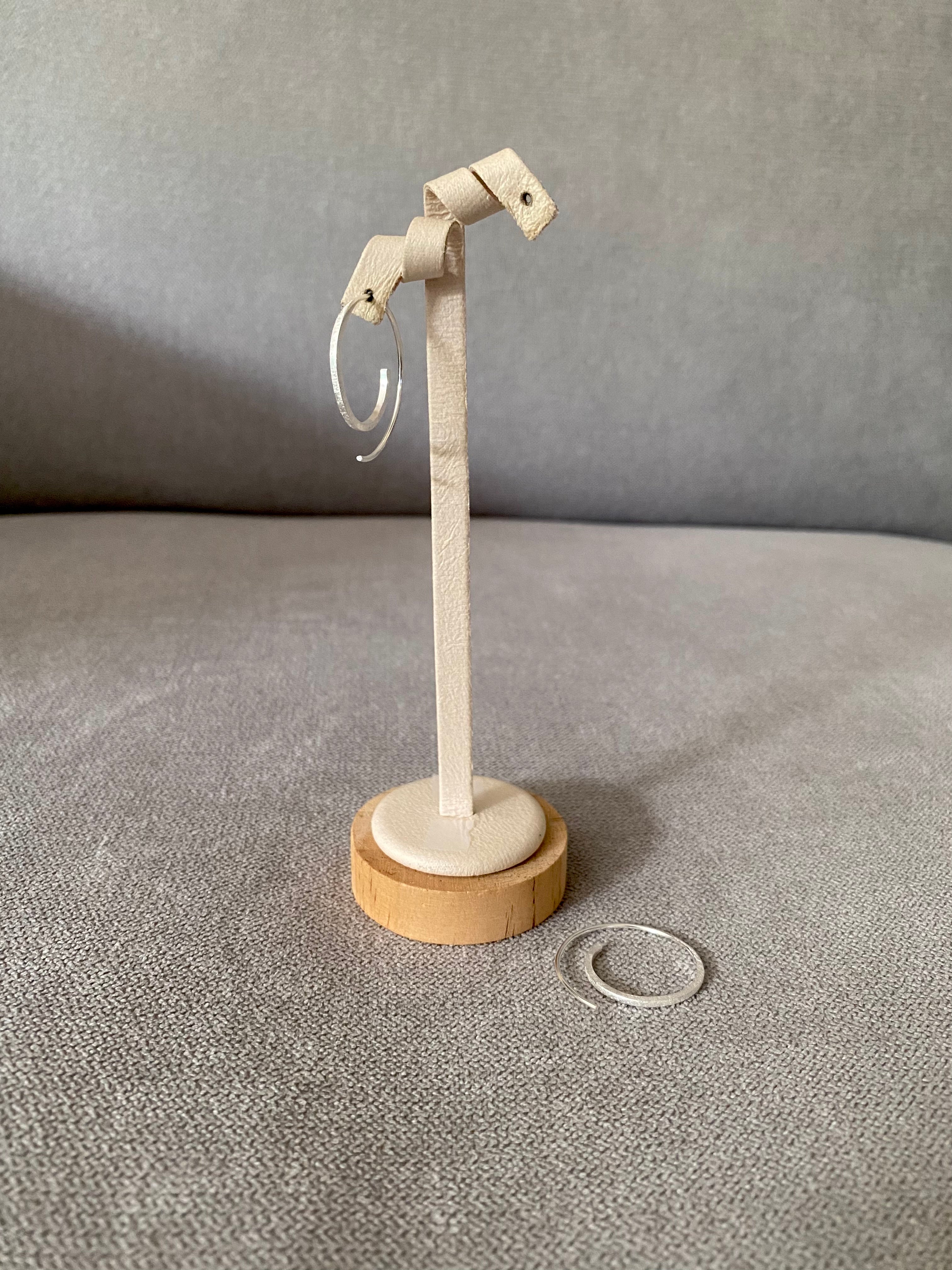 Spiral Hoop Earrings