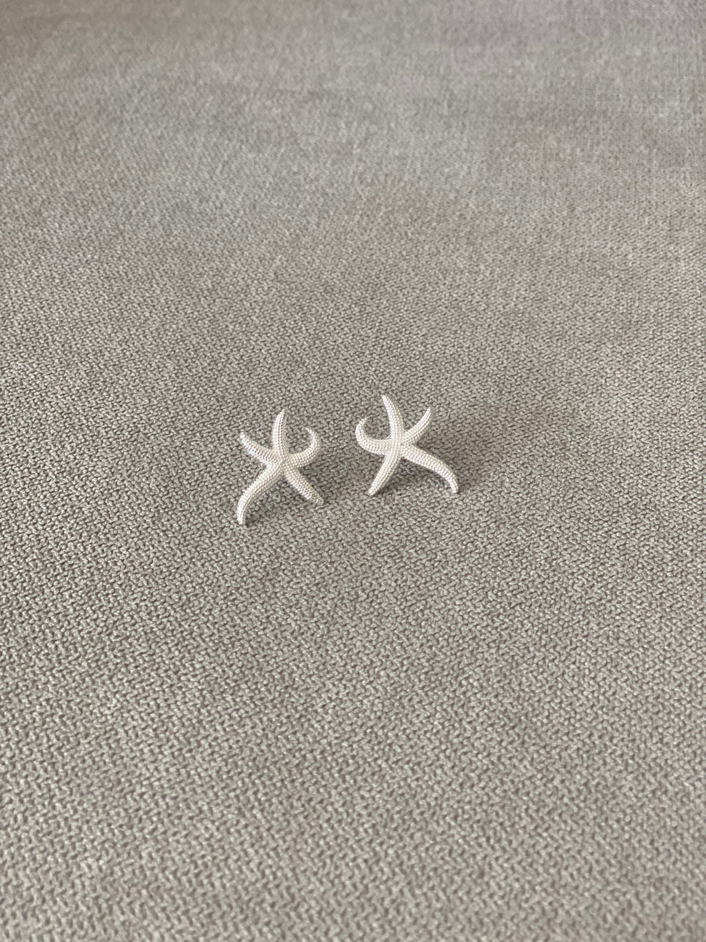 Starfish Matte Stud Earrings