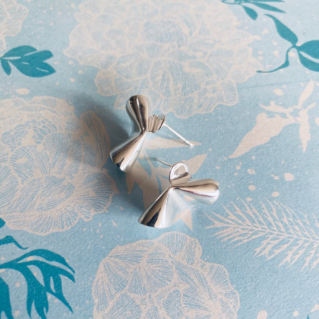 Folded Flow Earrings