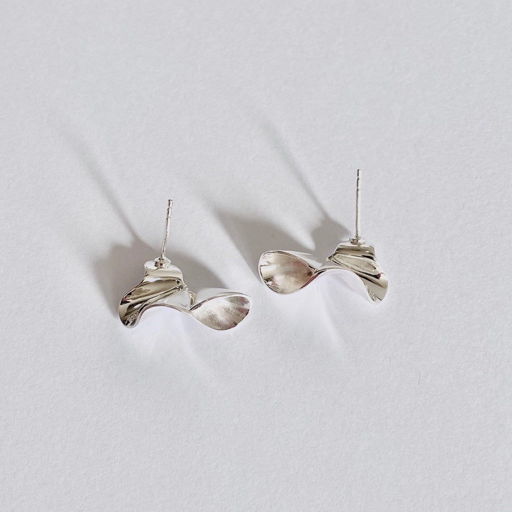 Folded Flow Earrings