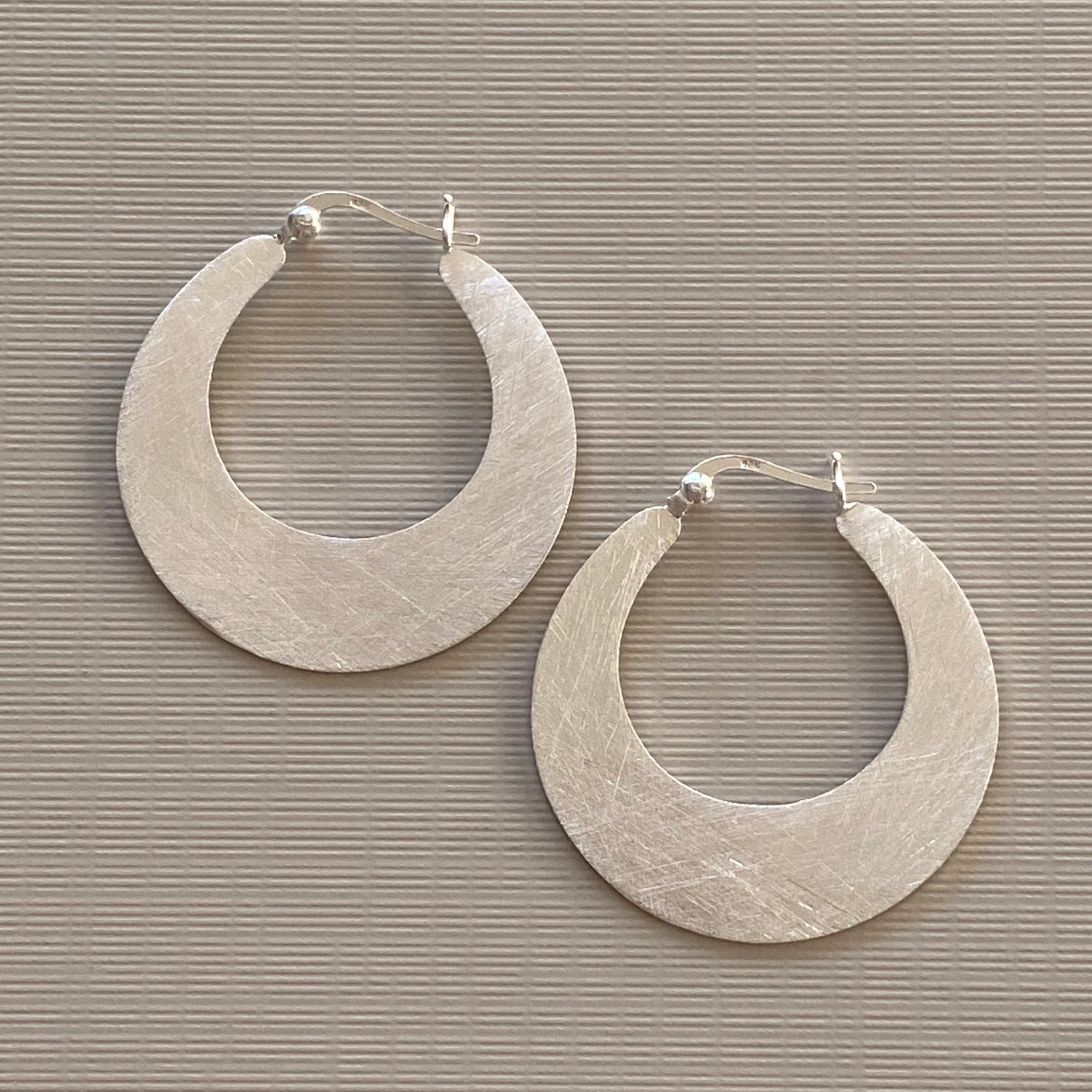 Circular Hoop Earrings