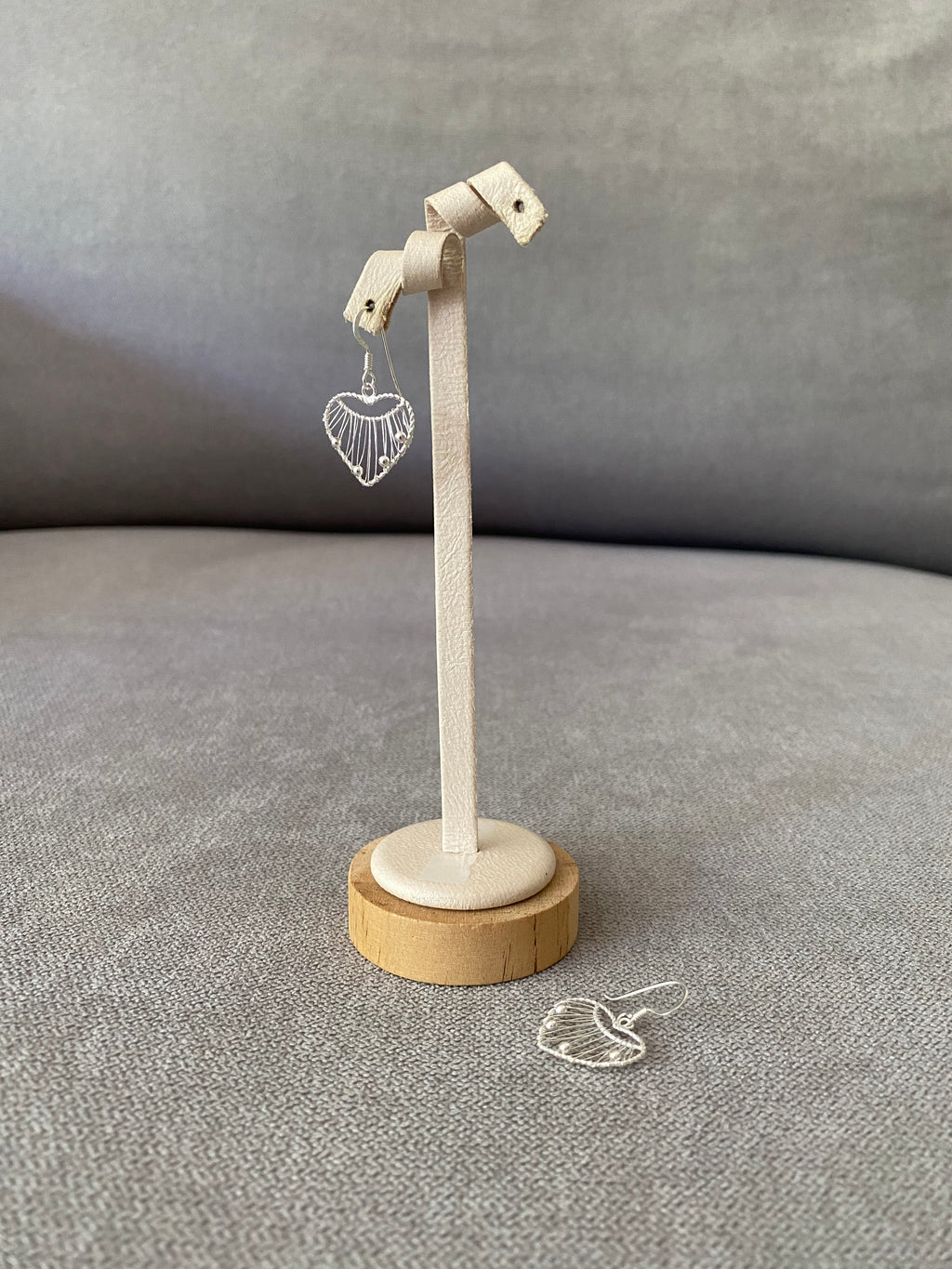 Heart Drop Earrings