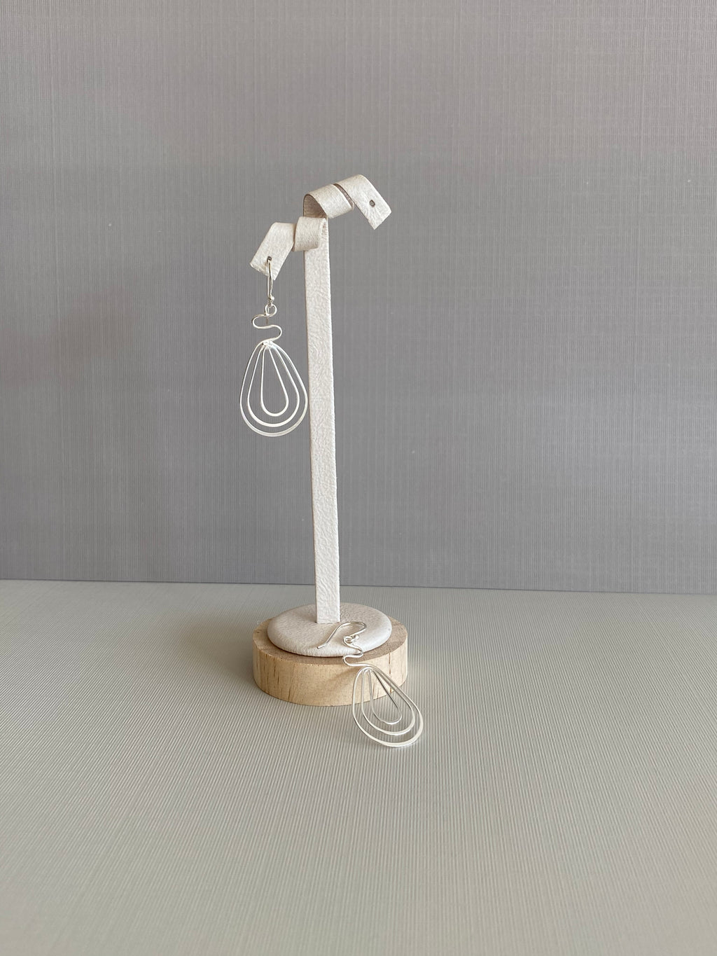 Teardrop Loop Earrings