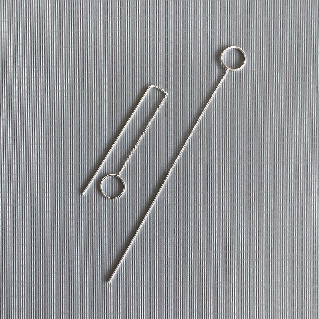 Circular Threader Earrings