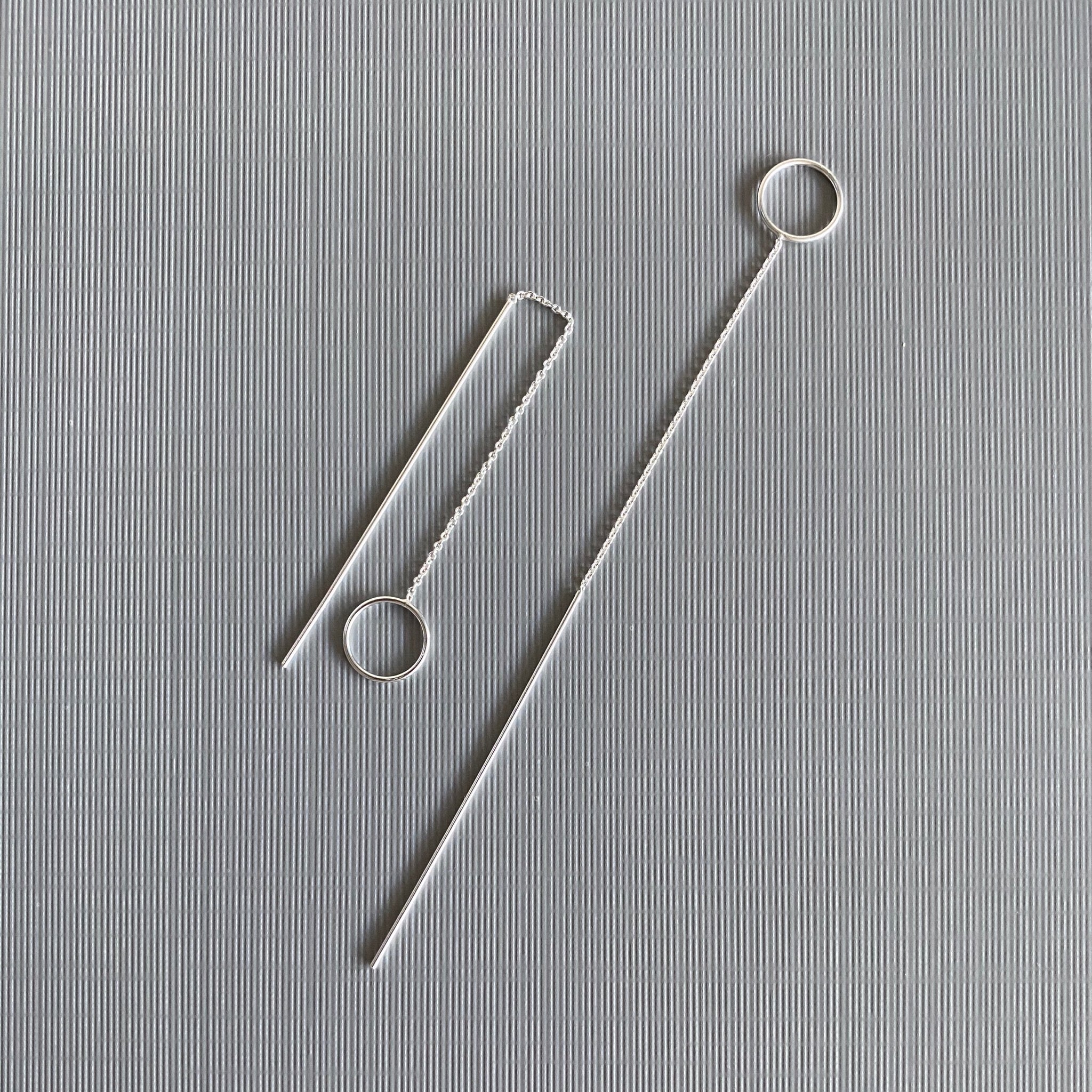 Circular Threader Earrings