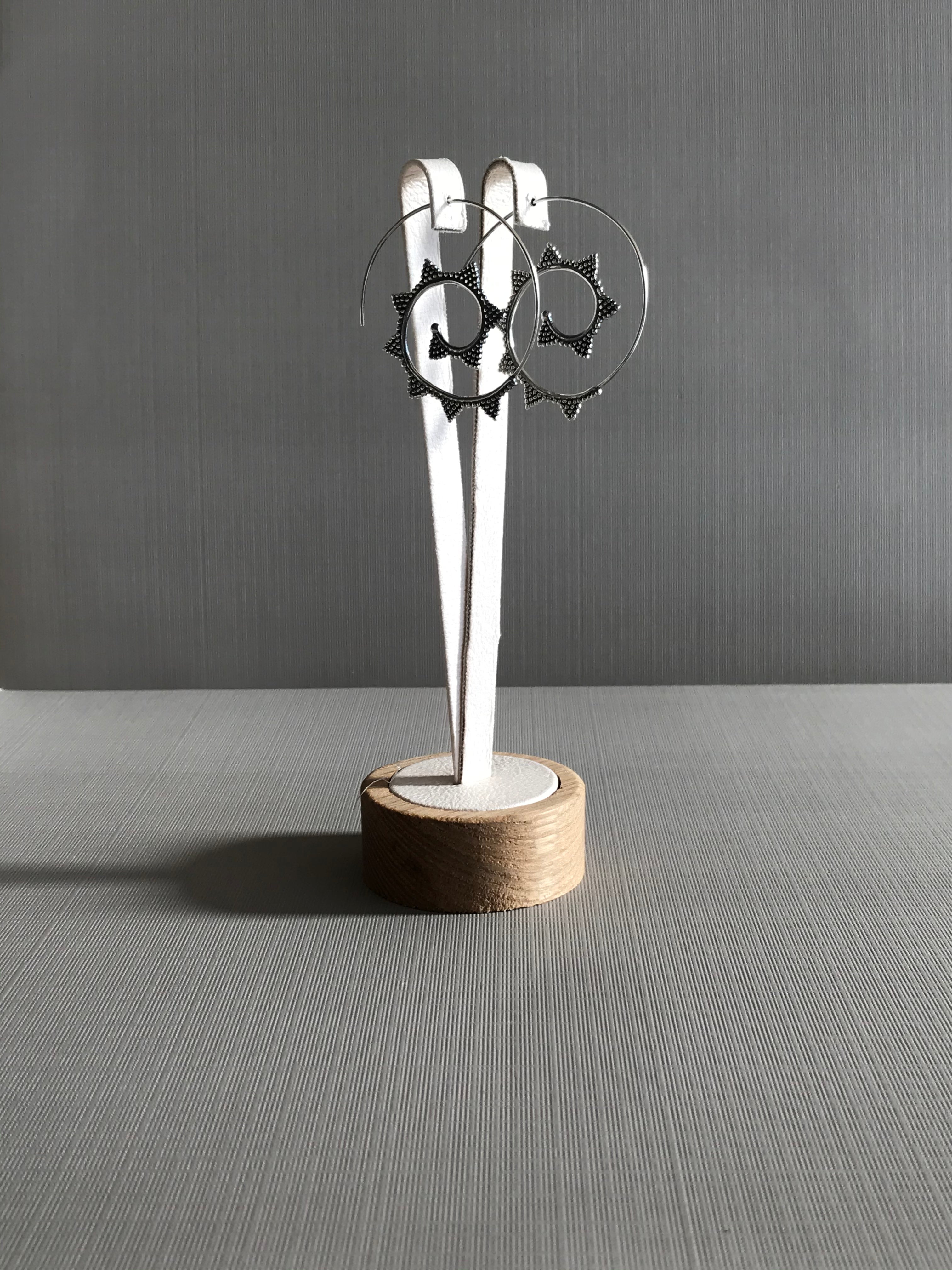 Spiral Form Earrings