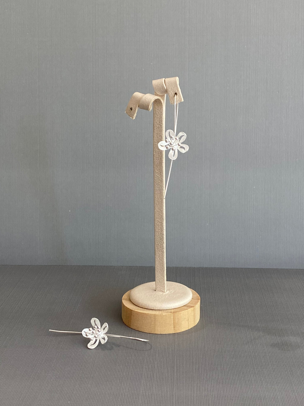 Matte Petal Cluster Earrings