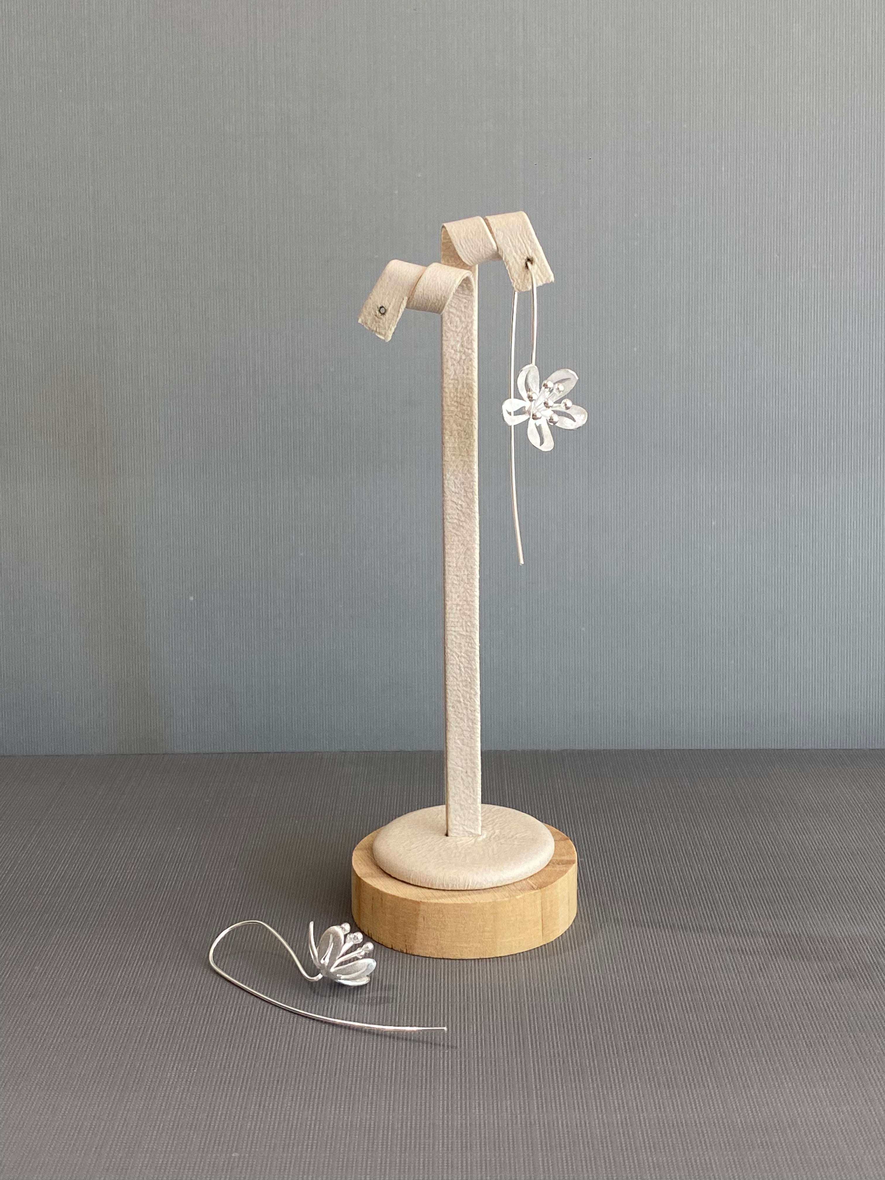 Matte Petal Cluster Earrings