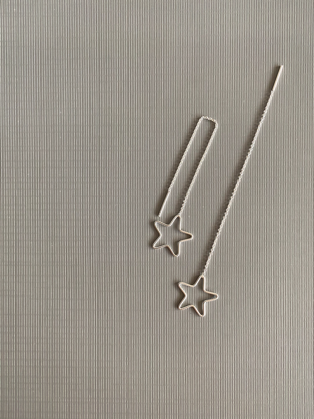 Star Threader Earrings