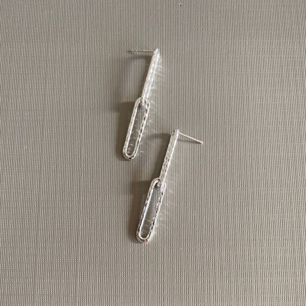 Interlocked Chain Earrings