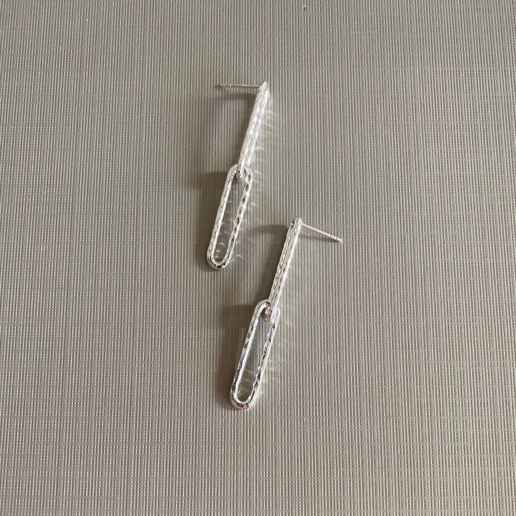 Interlocked Chain Earrings