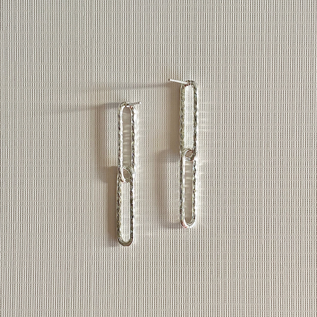 Interlocked Chain Earrings