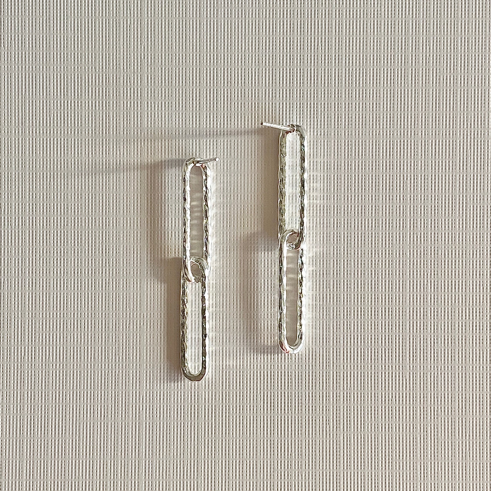 Interlocked Chain Earrings