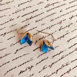 Dry Flower Hook Earrings