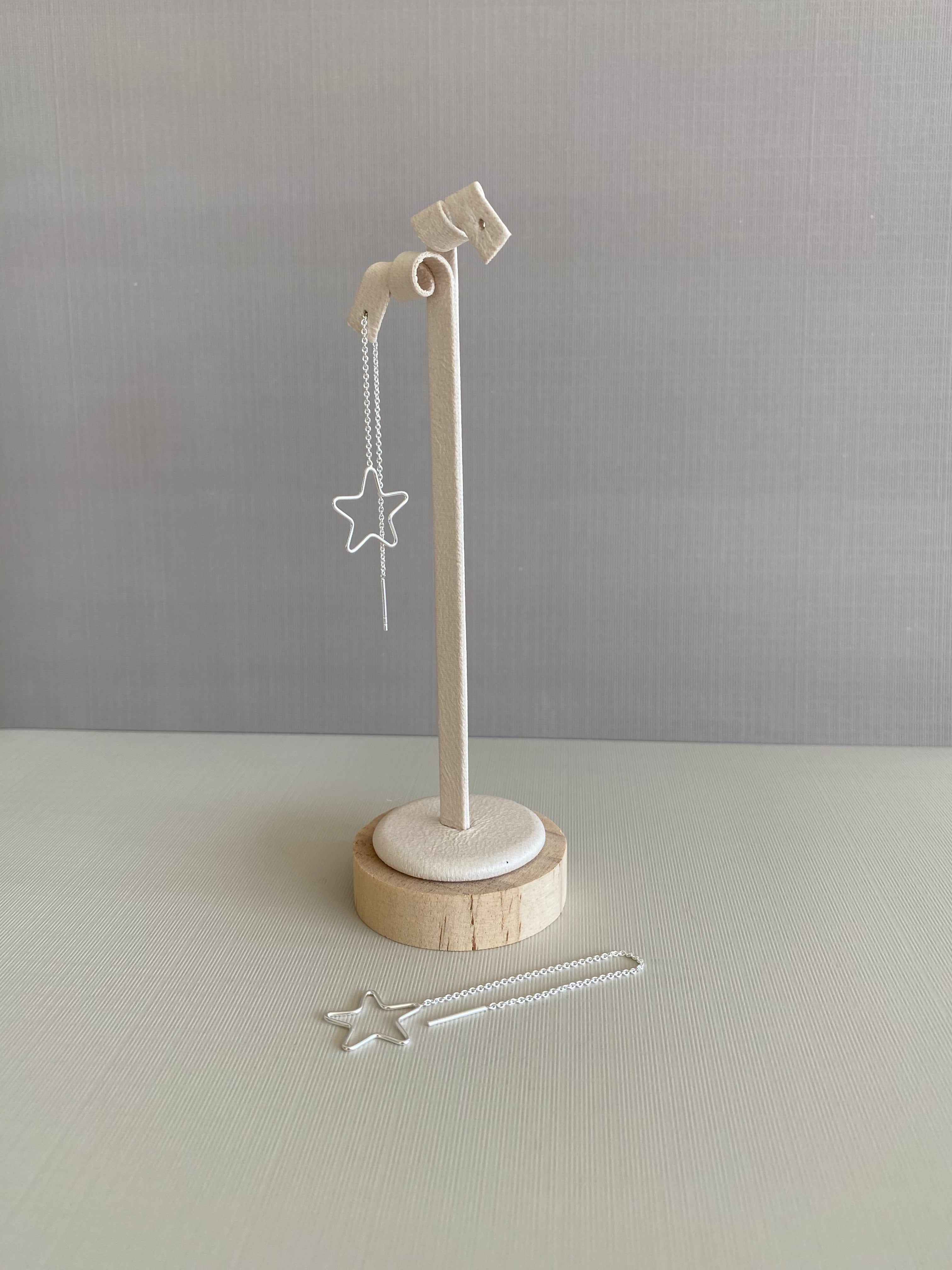 Star Threader Earrings