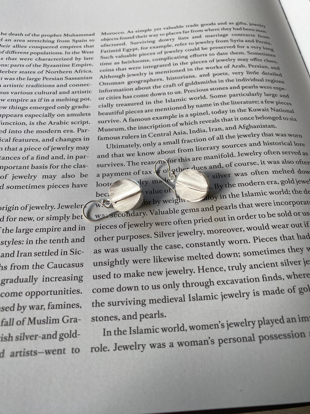 Matte Sphere Drop Earrings