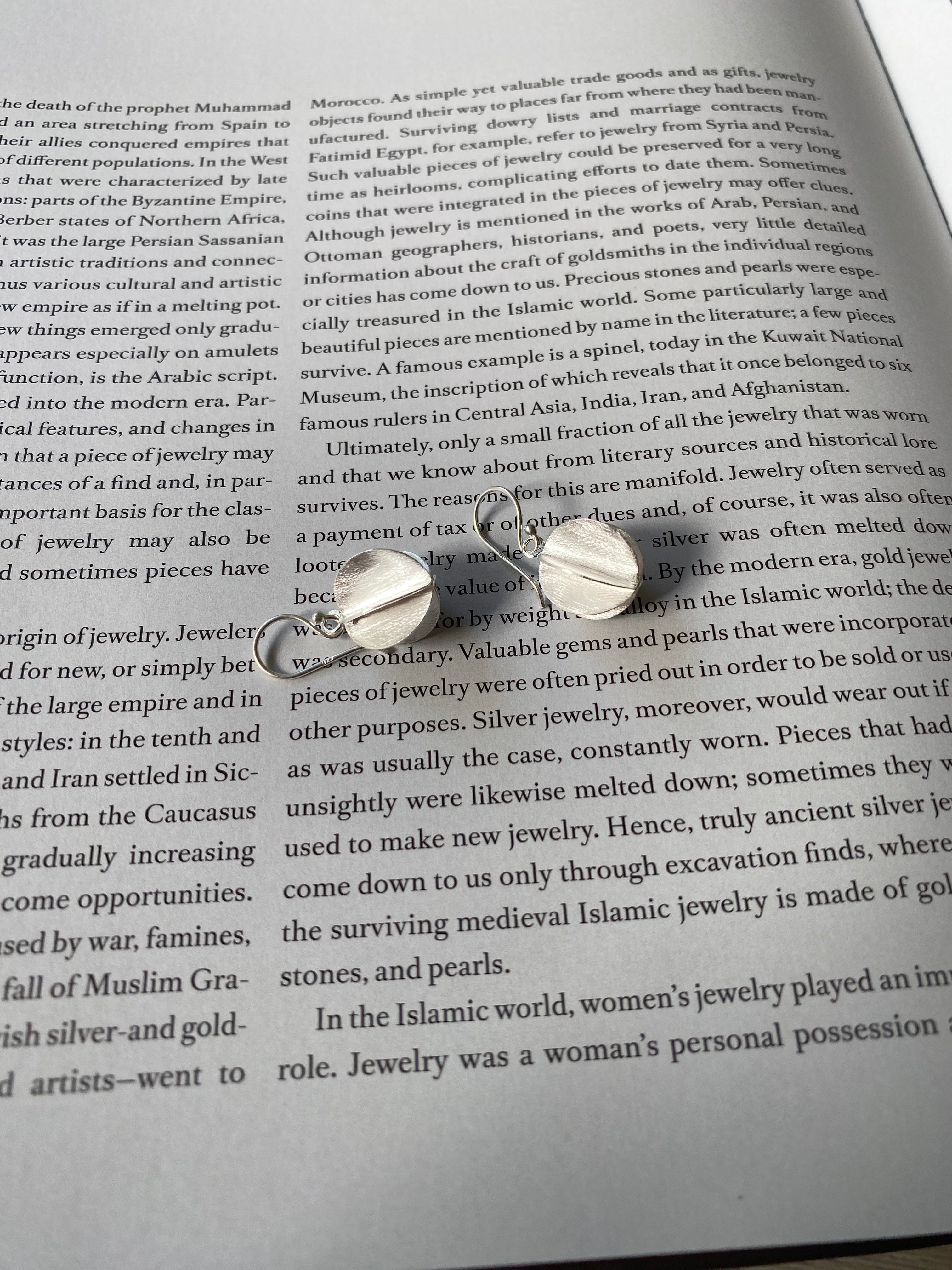 Matte Sphere Drop Earrings