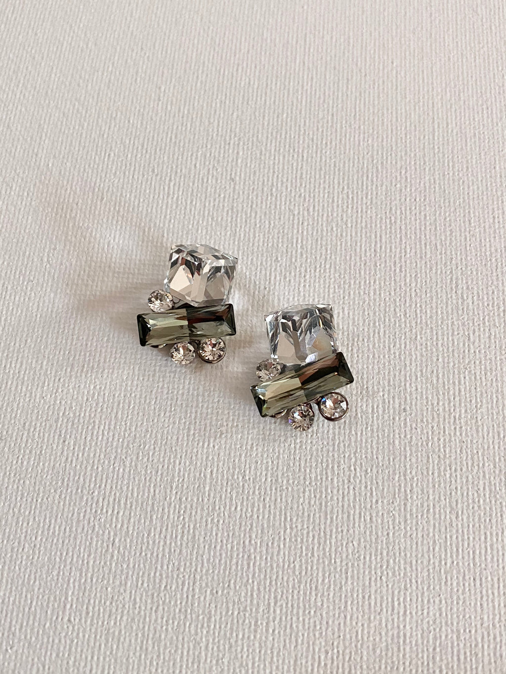 Swarovski Petite Bar Trio Stud Earrings (3 colours)