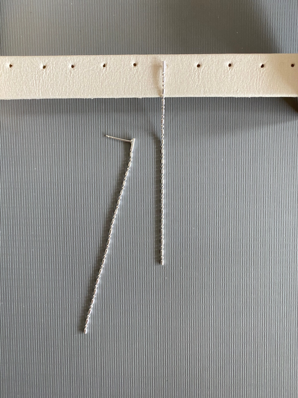 Linear Chain Earrings