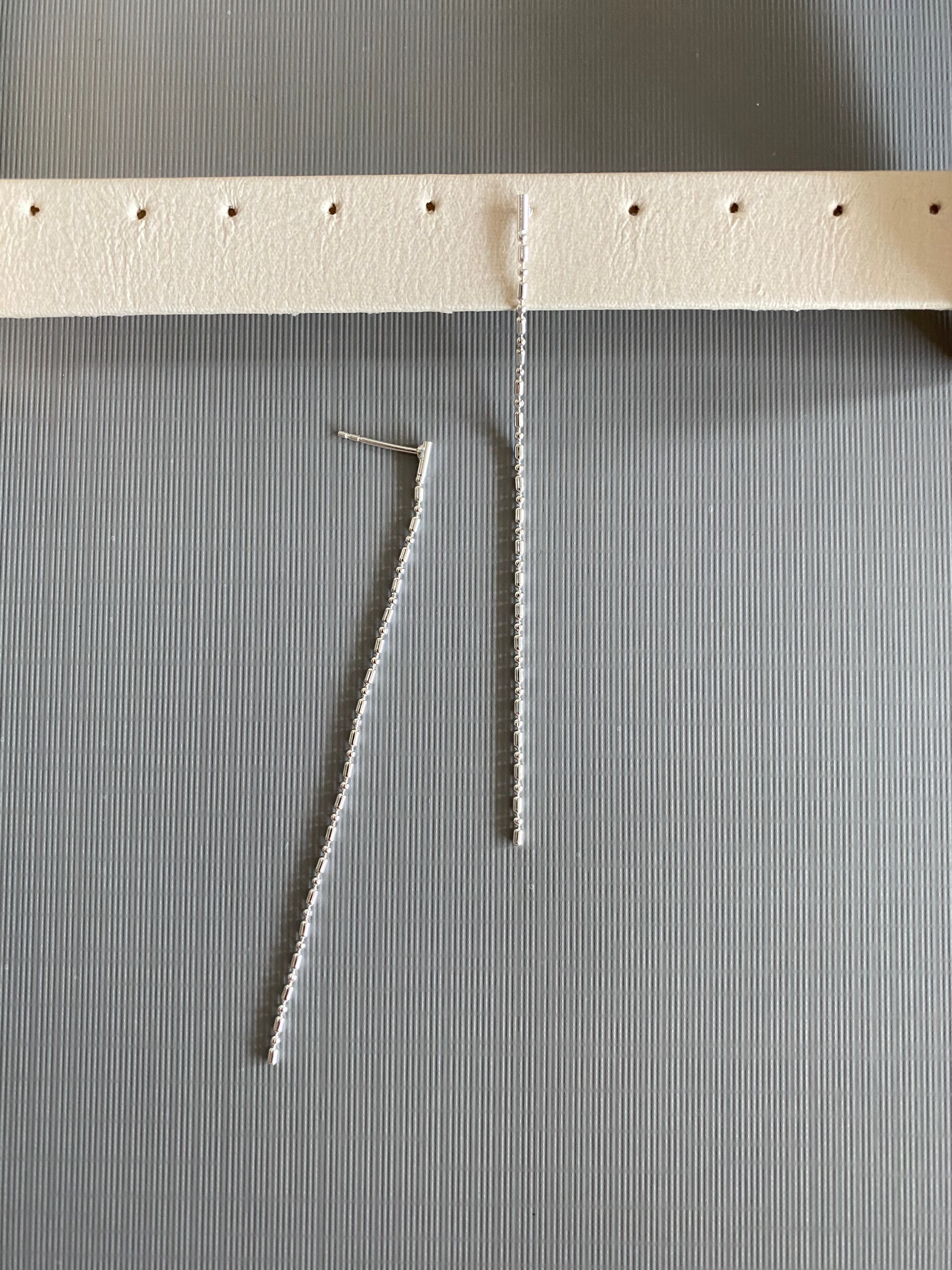 Linear Chain Earrings