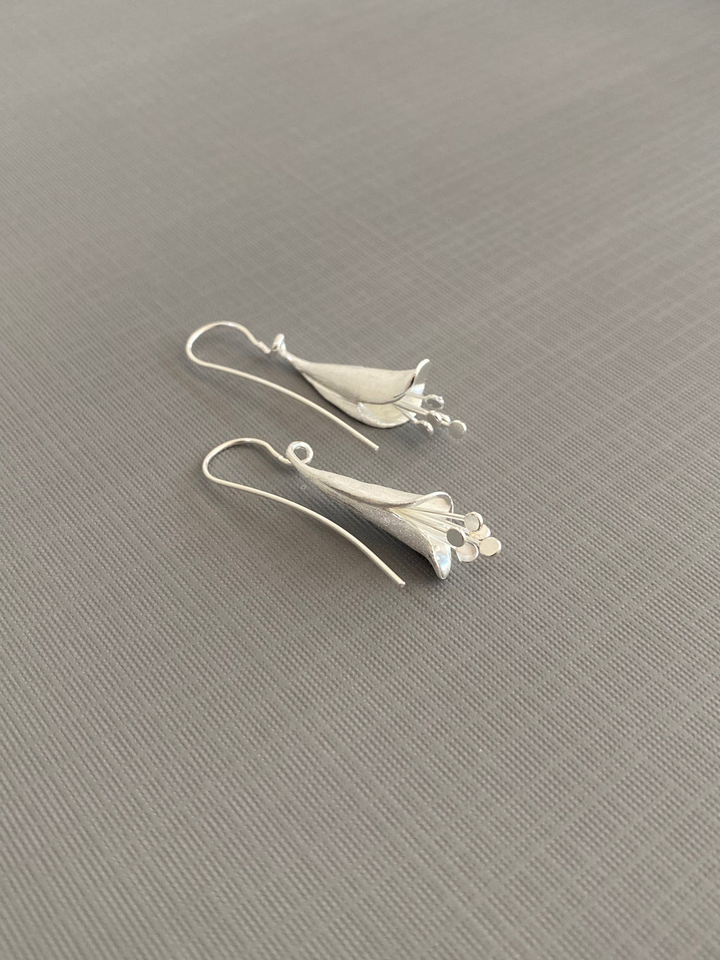 Matte Bud Hook Earrings