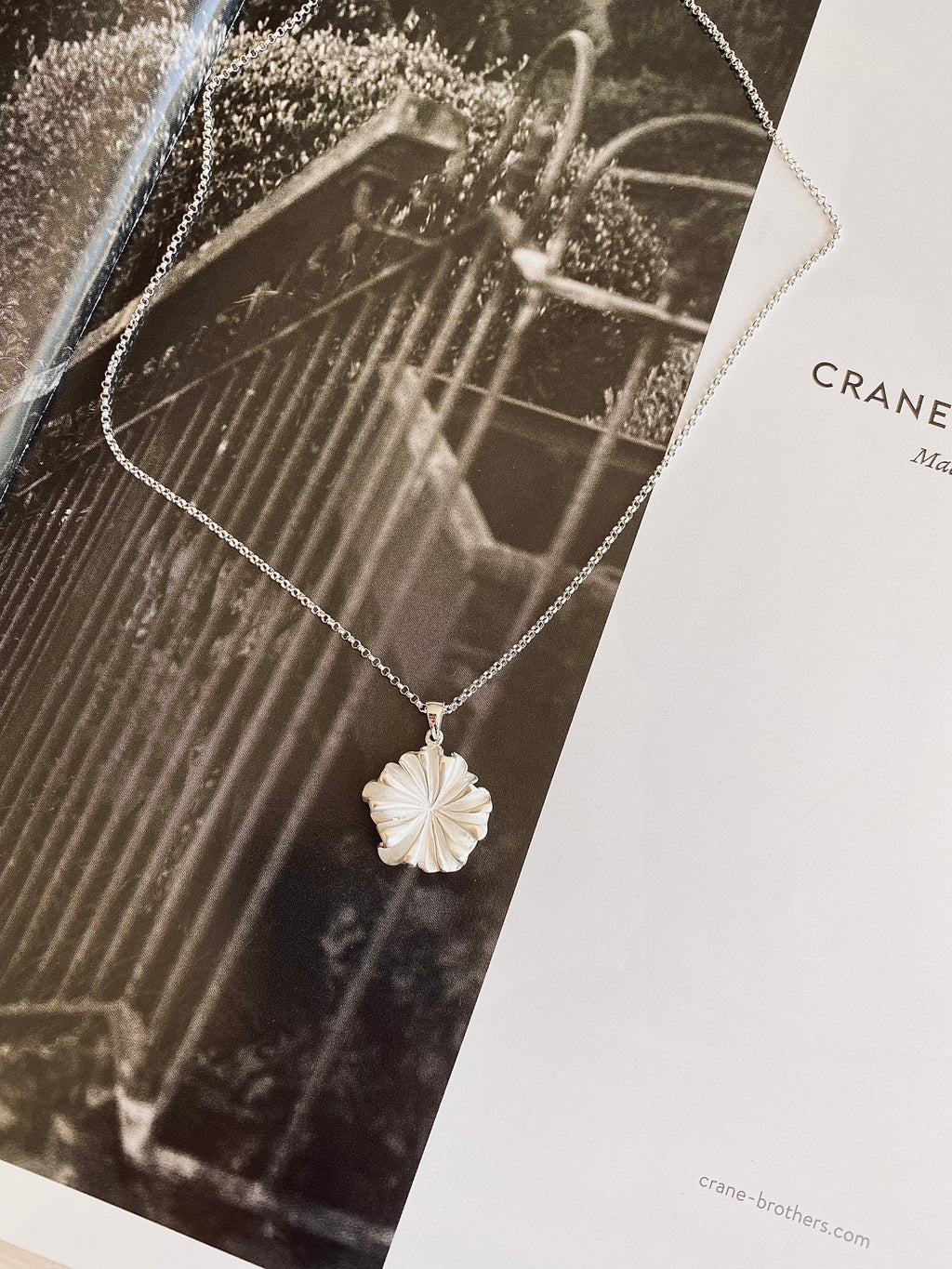 Matte Petal Necklace