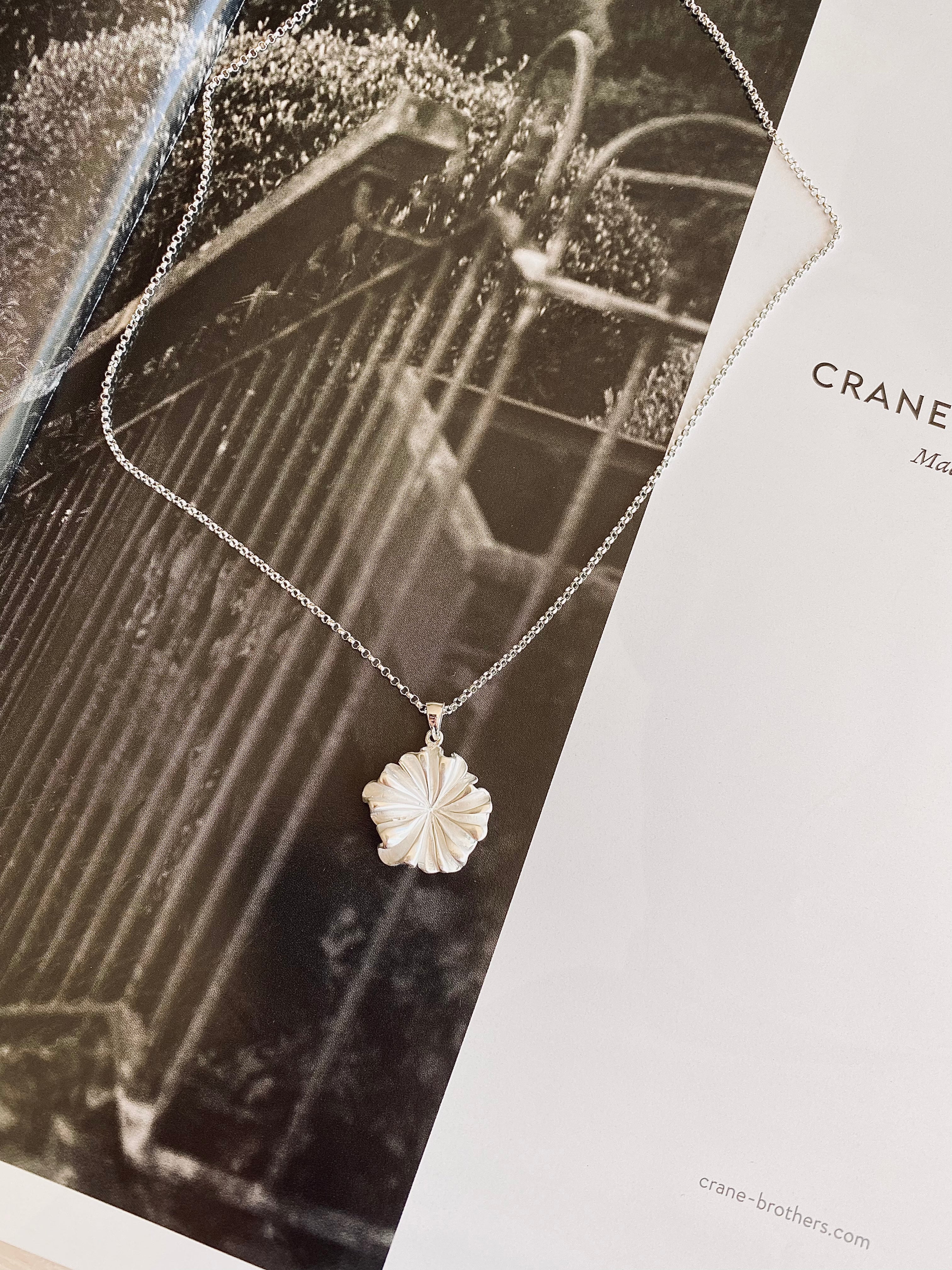 Matte Petal Necklace