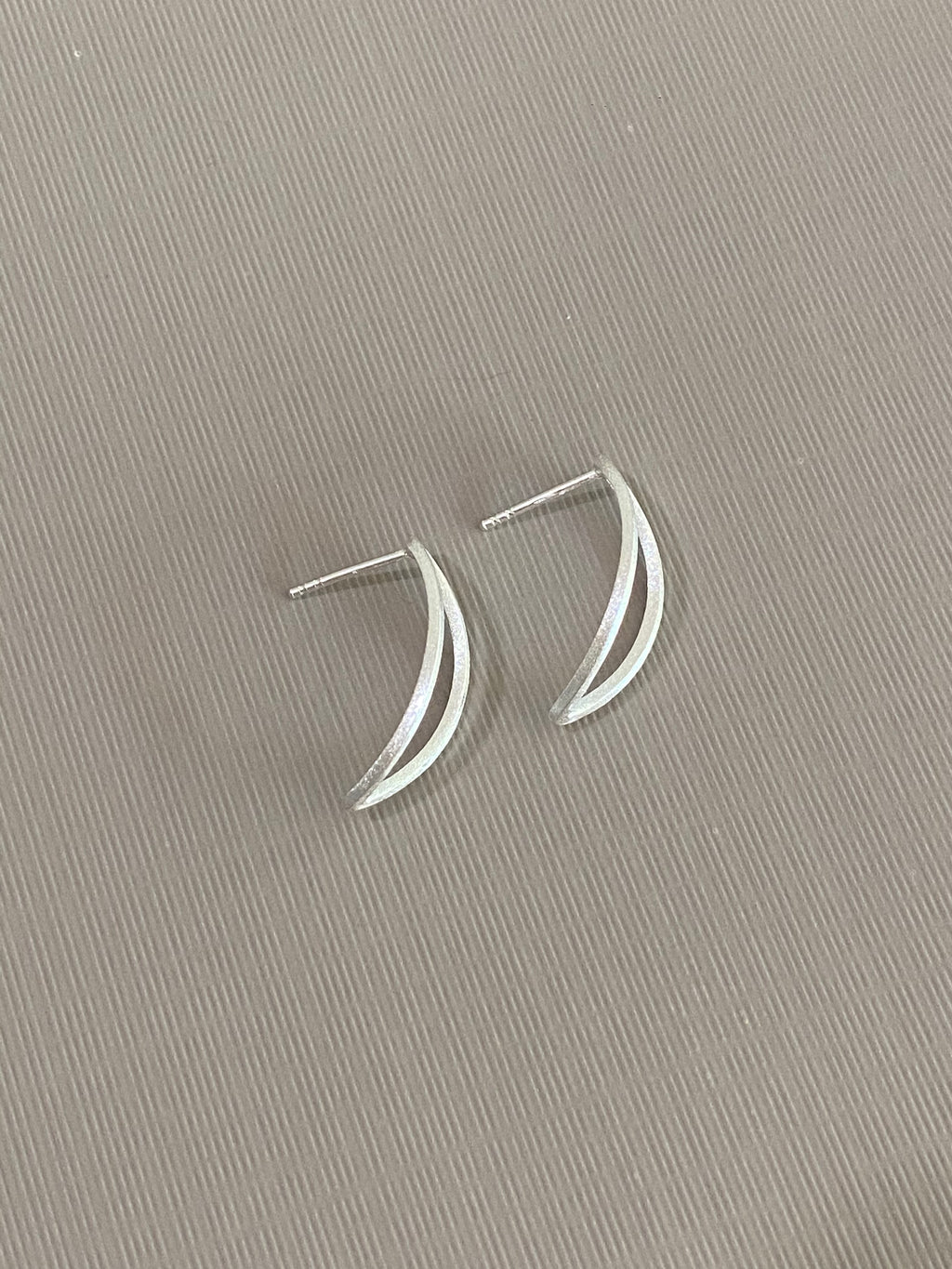 Elliptical Hoop Earrings
