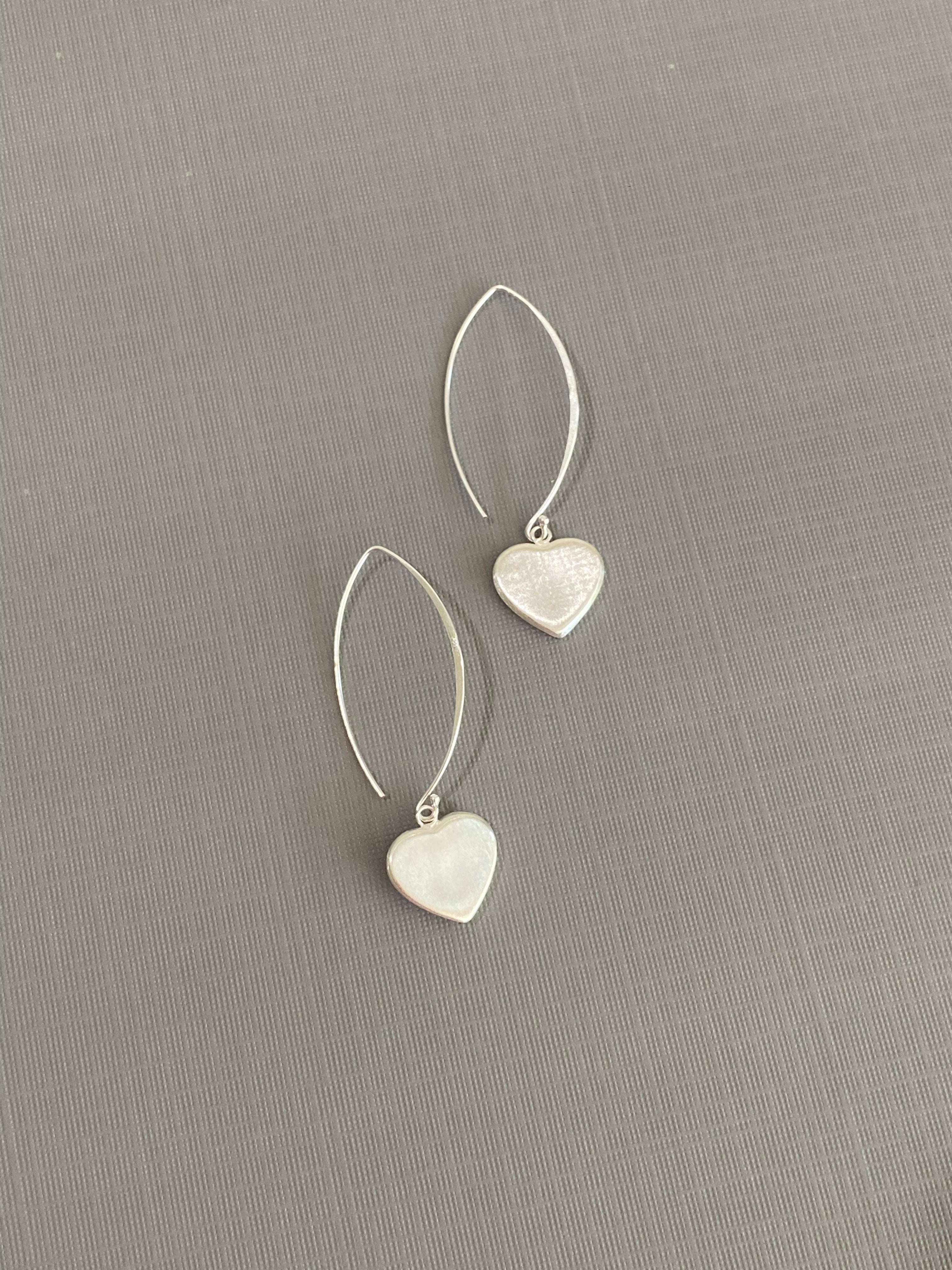 Heart Drop Earrings