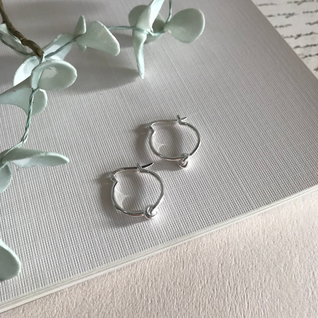 Circular Love Knot Earrings