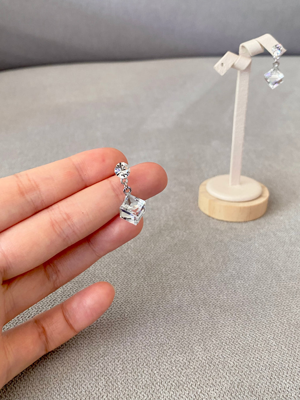 Swarovski Double Drop Earrings (3 colours)