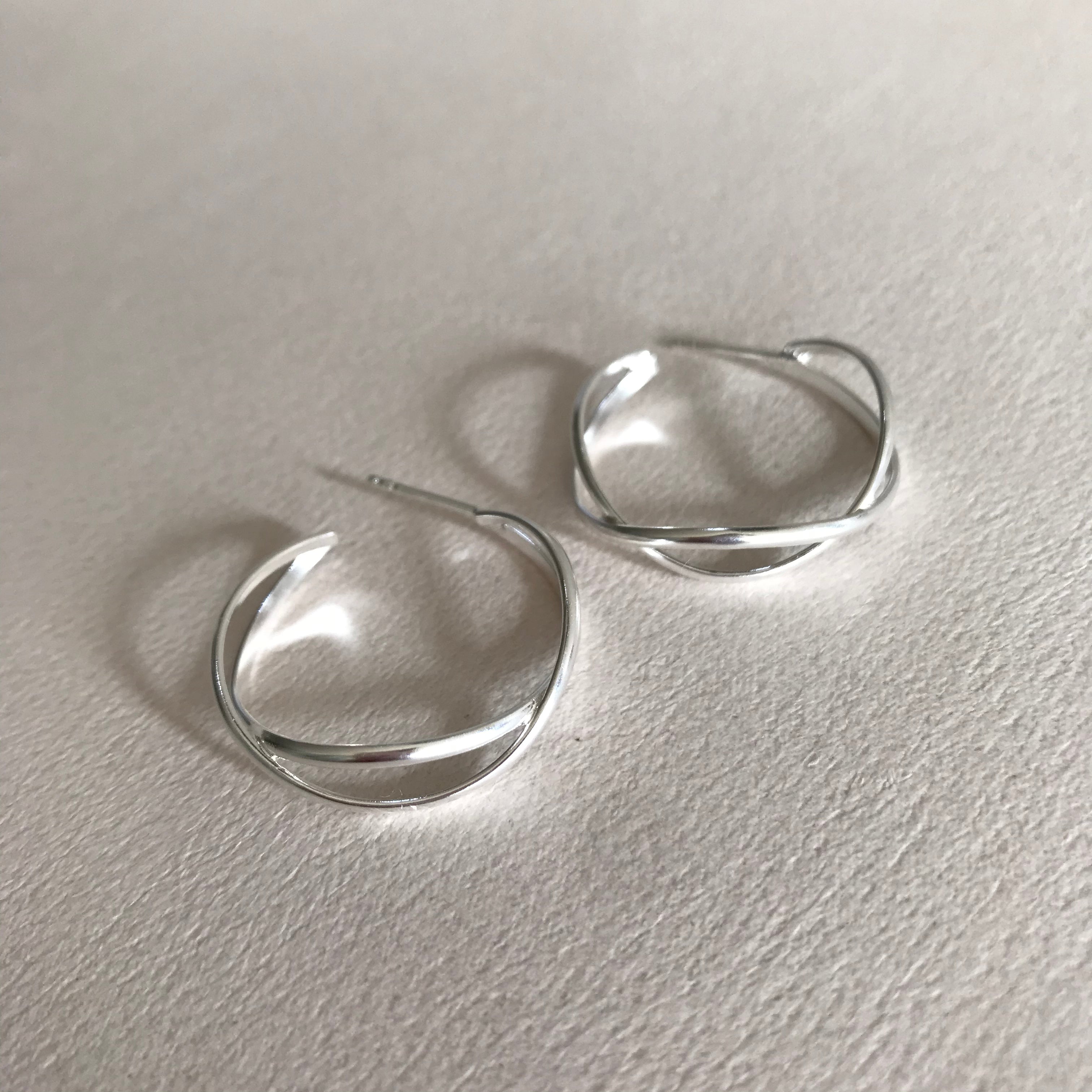 Circular Hoops Earrings