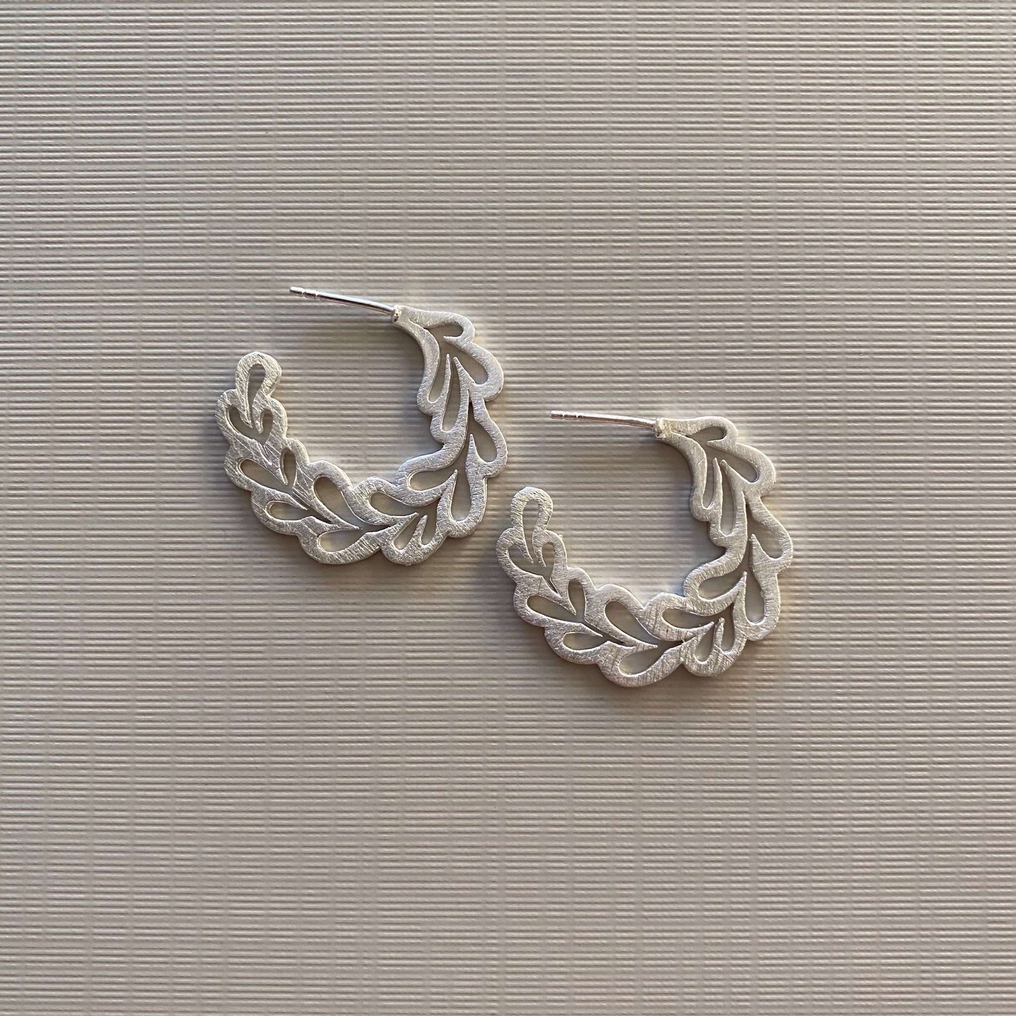 Circular Fern Hoops