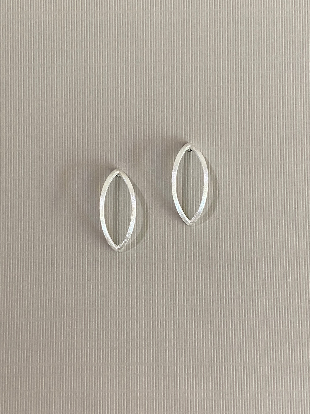 Elliptical Hoop Earrings