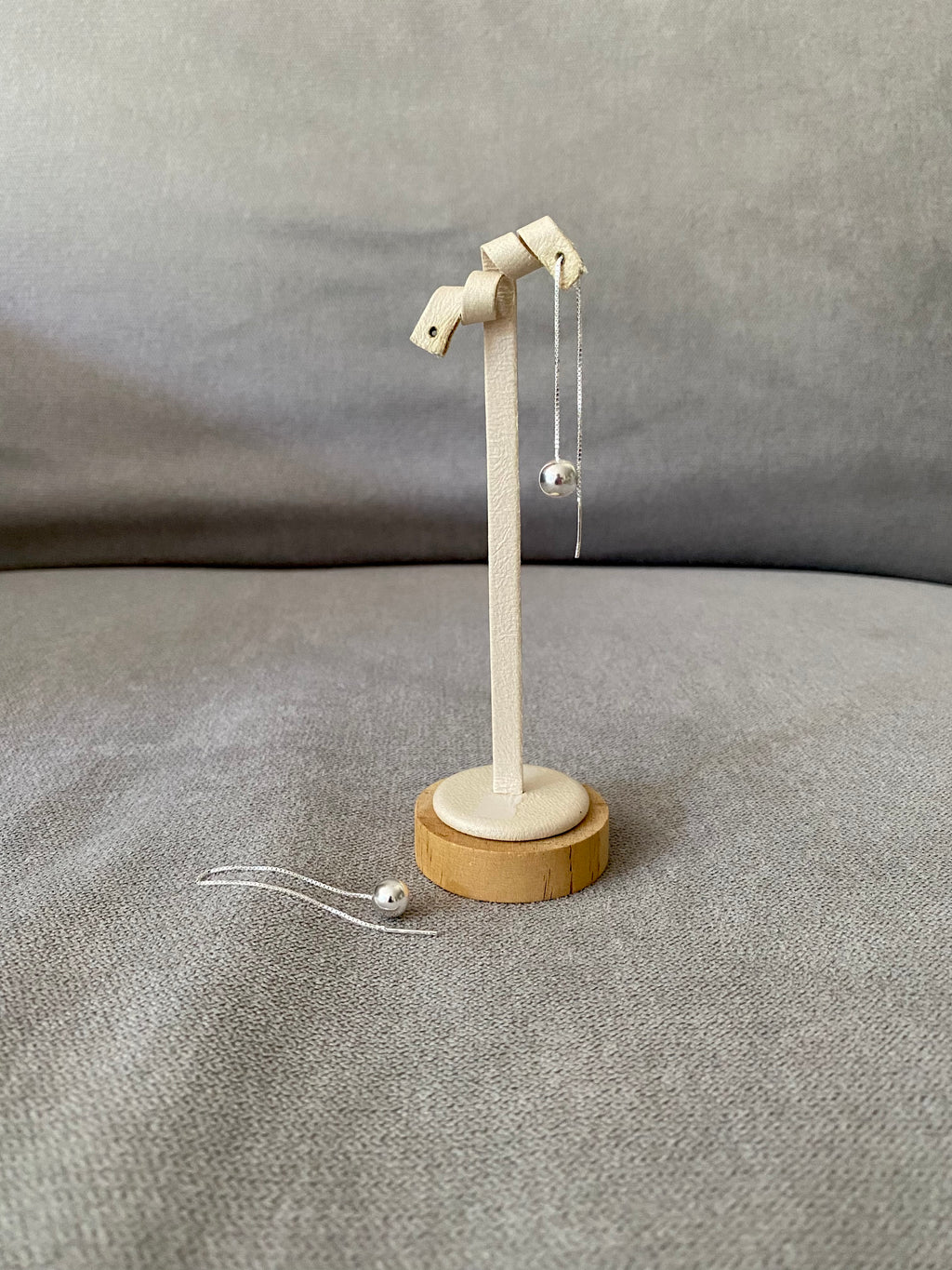 Ball Threader Earrings