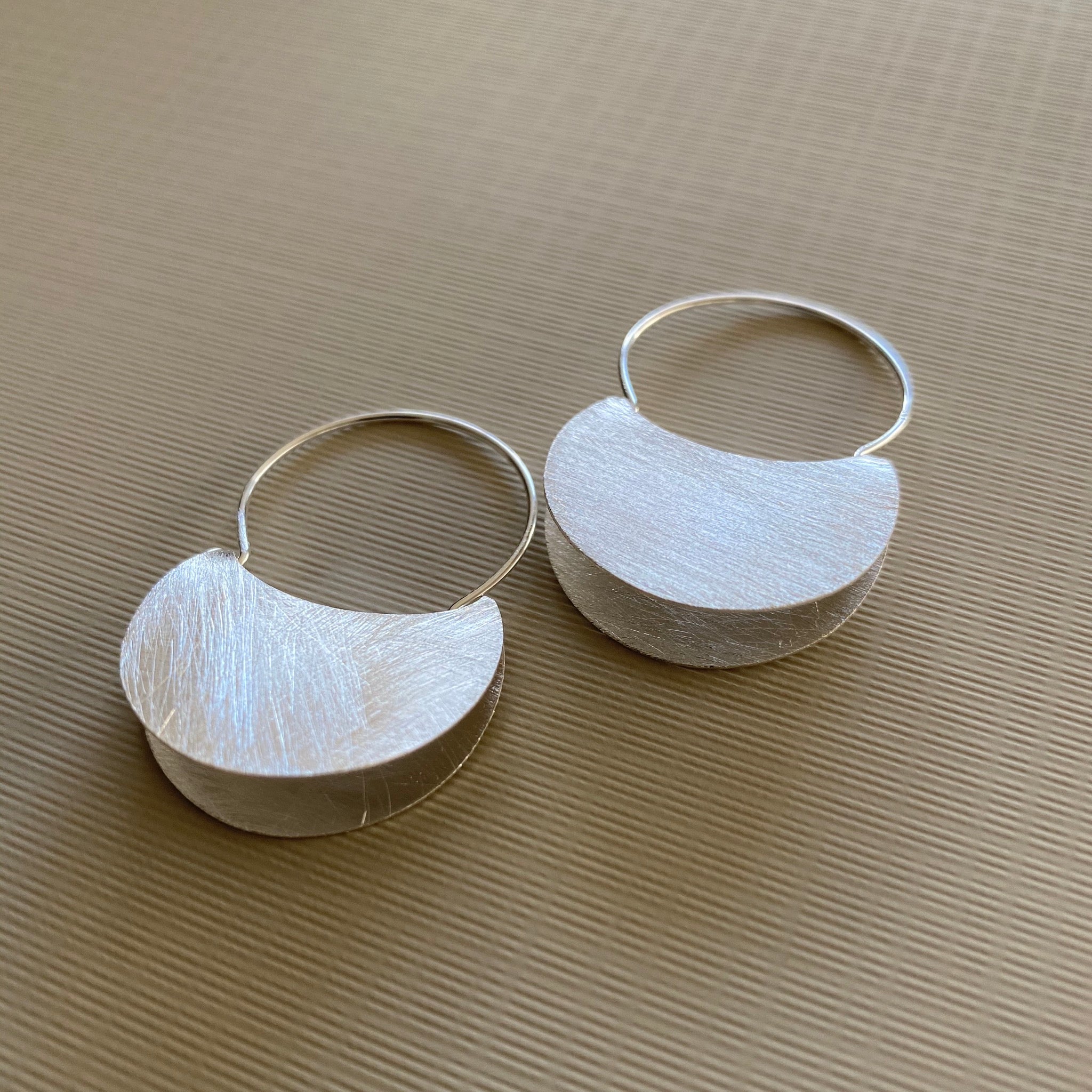 Dual Arc Earrings