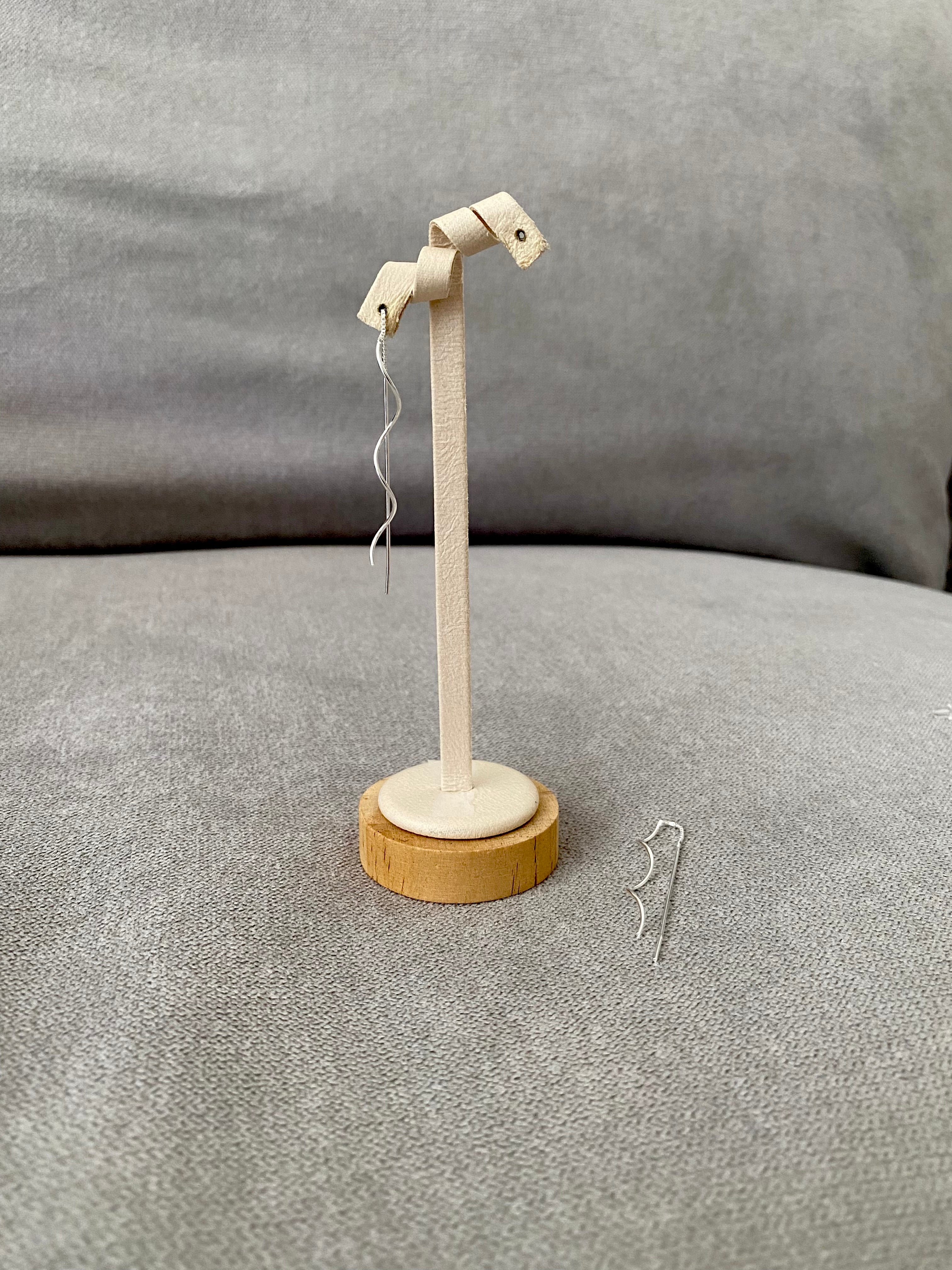 Wave Thread Earrings