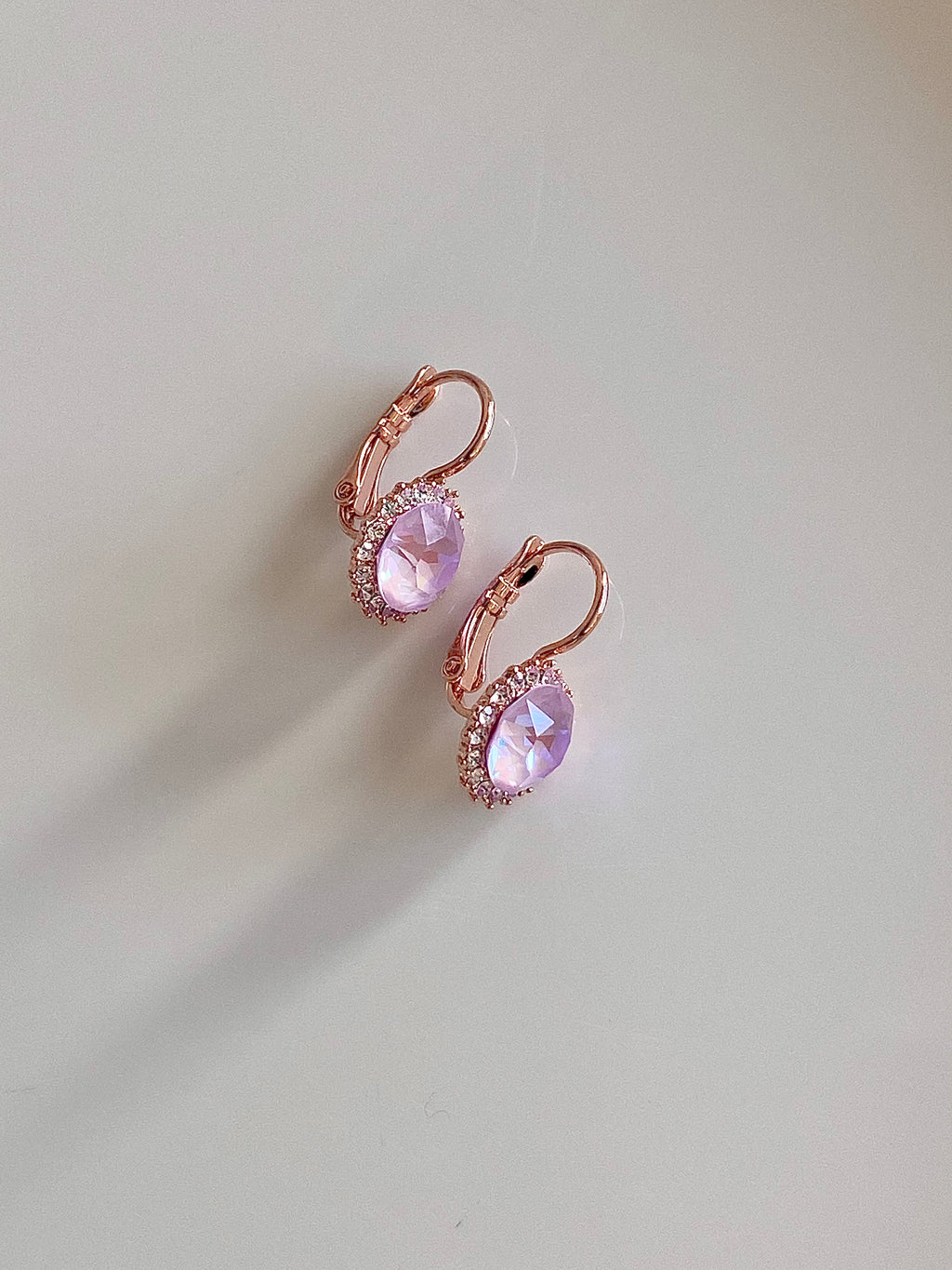 Swarovski Round Halo Earrings