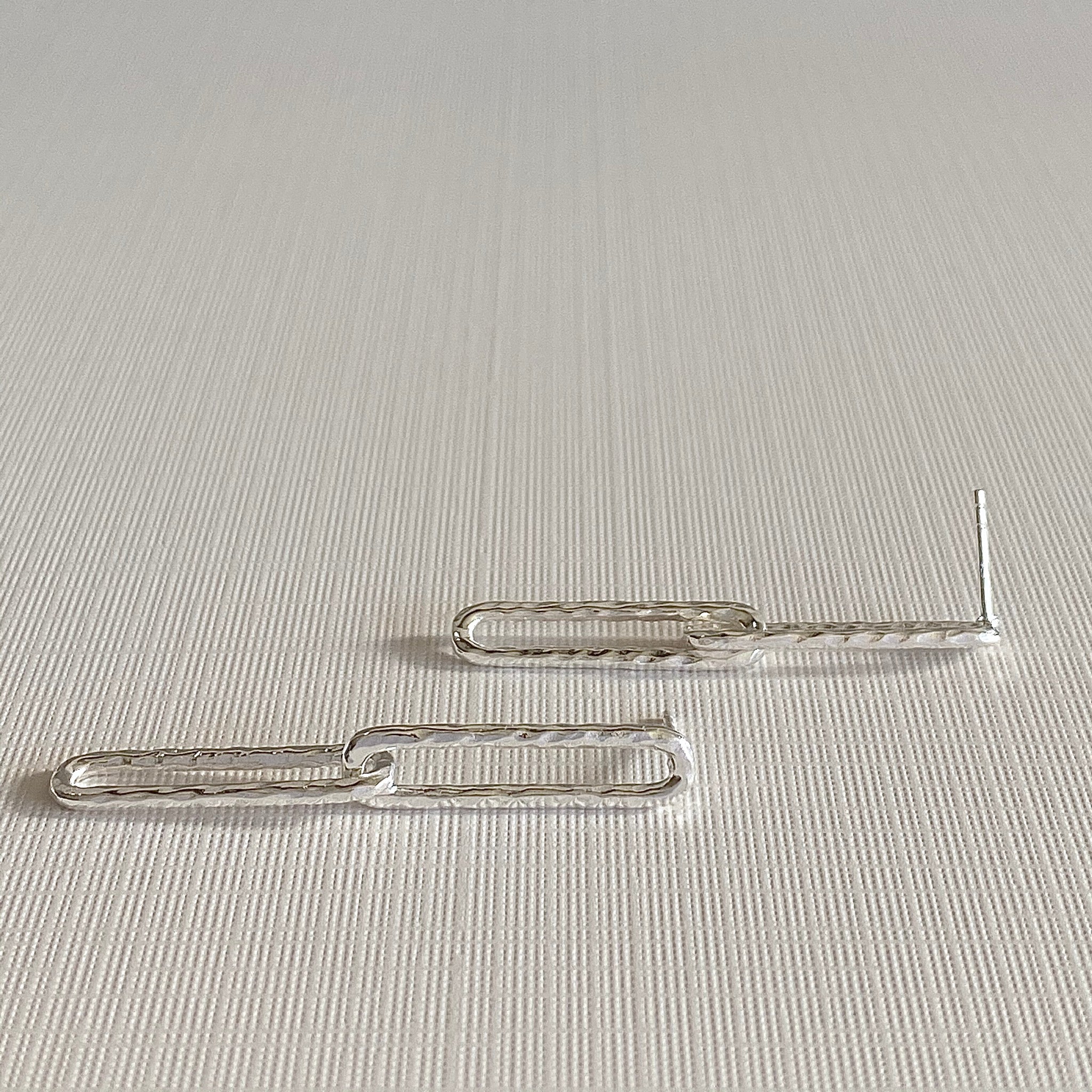 Interlocked Chain Earrings