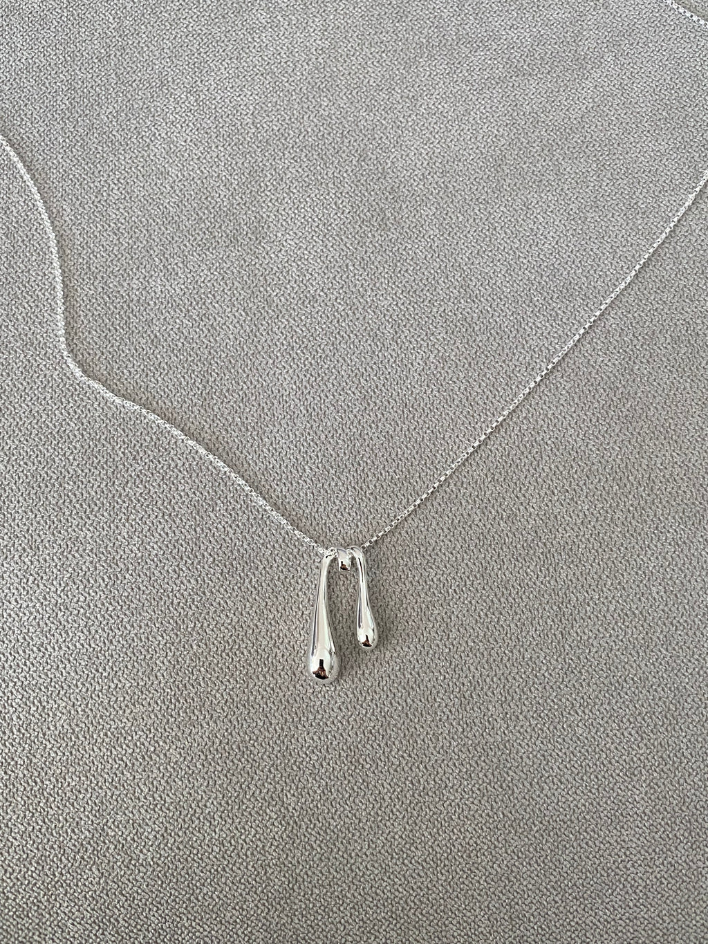 Twin Drop Necklace