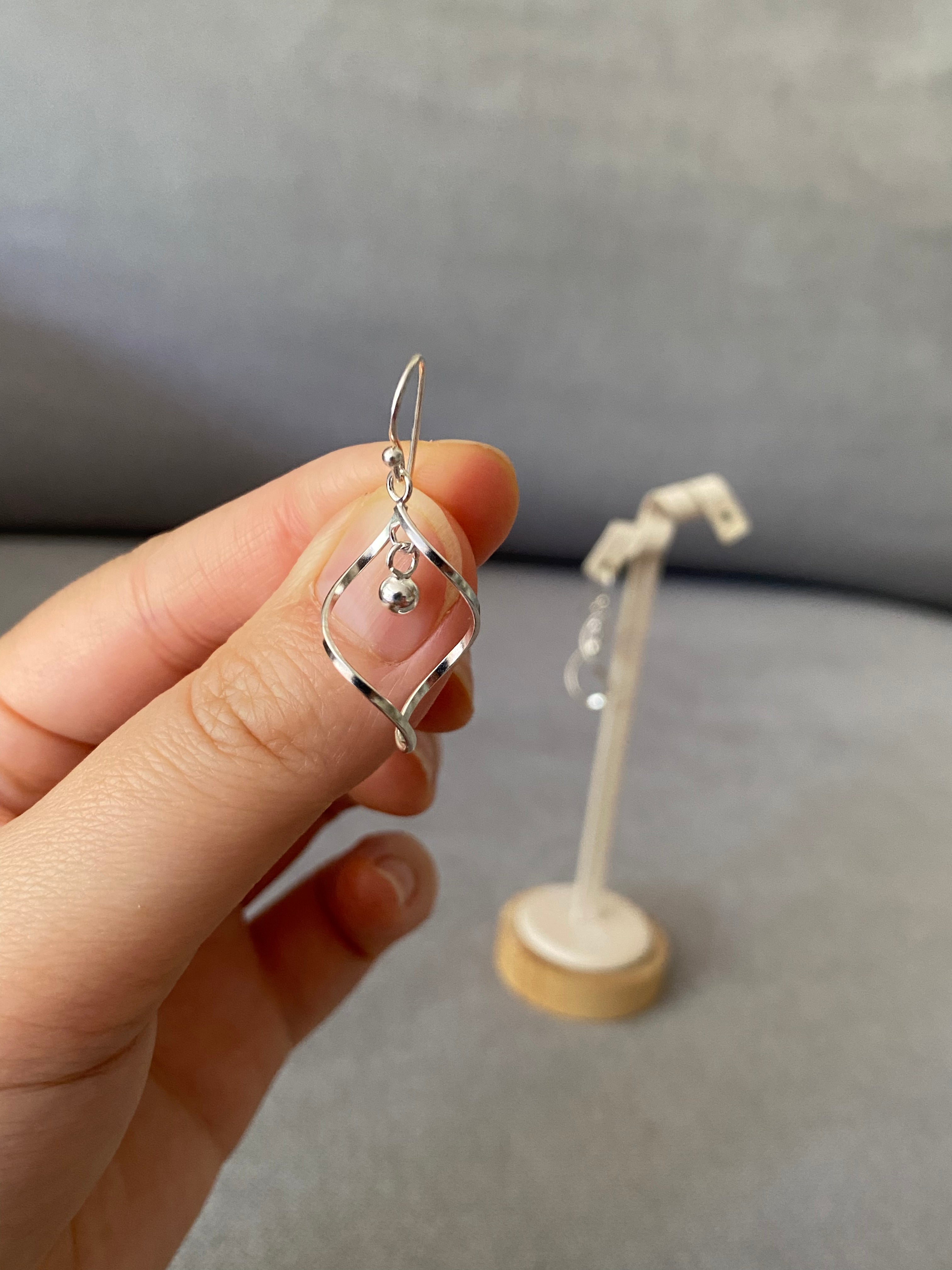 Diamond Drop Earrings