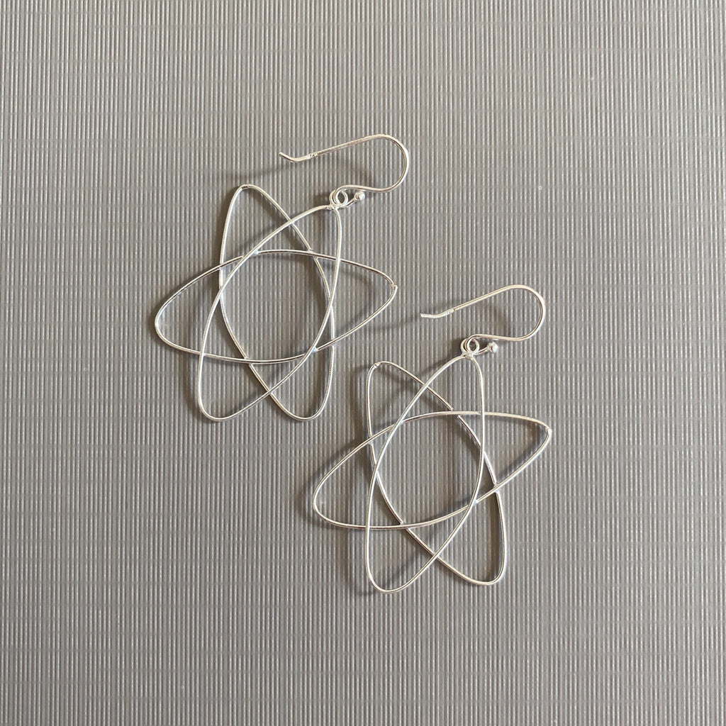 Interwoven Star Earrings