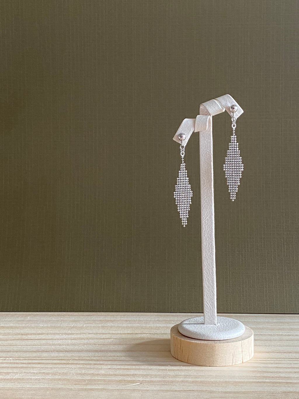 Diamond Mesh Earrings