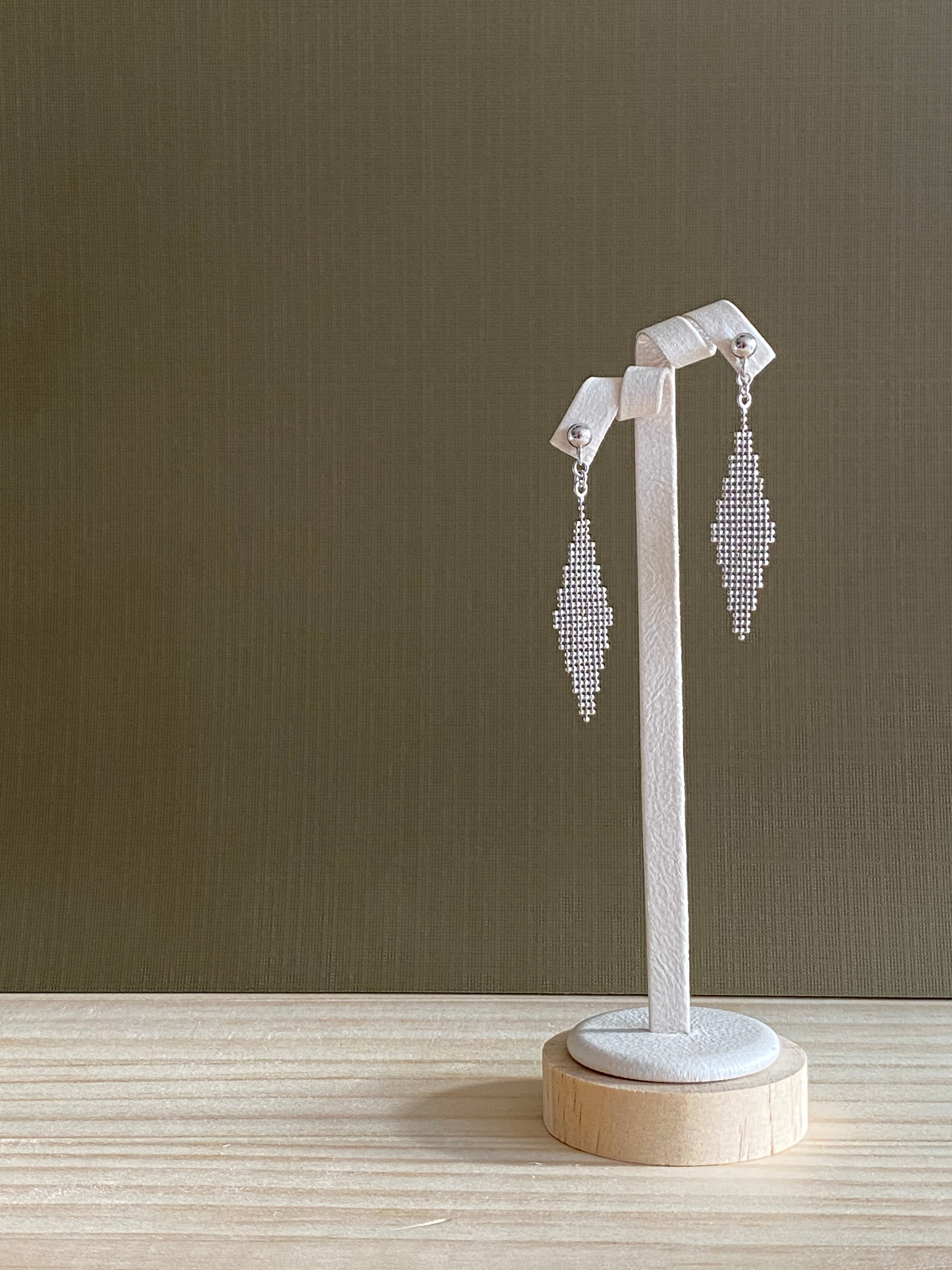 Diamond Mesh Earrings