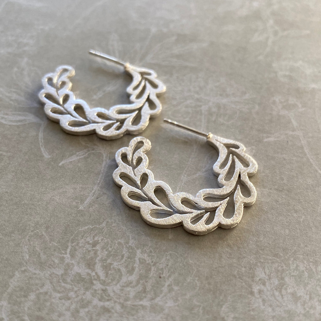 Circular Fern Hoops