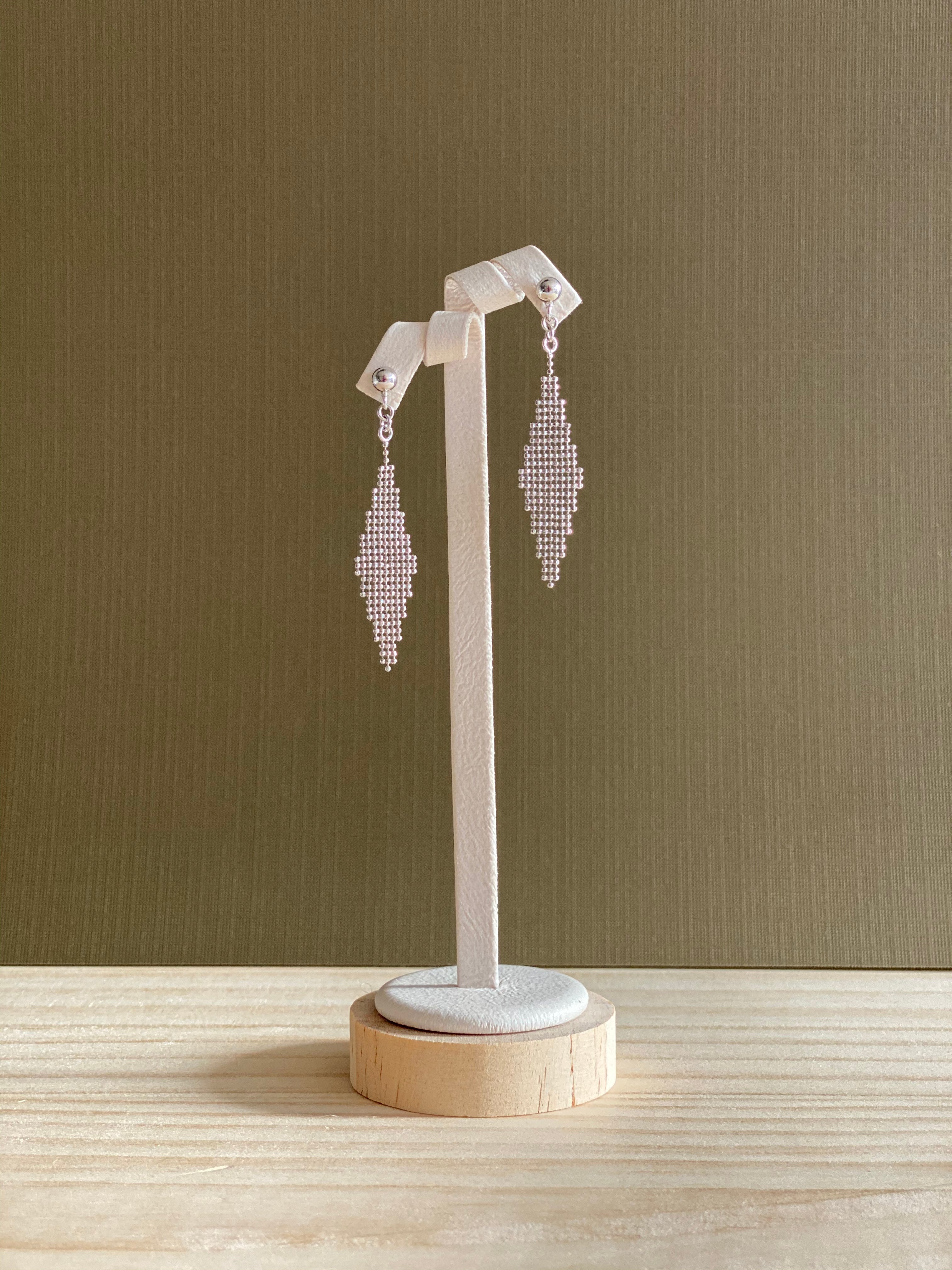 Diamond Mesh Earrings