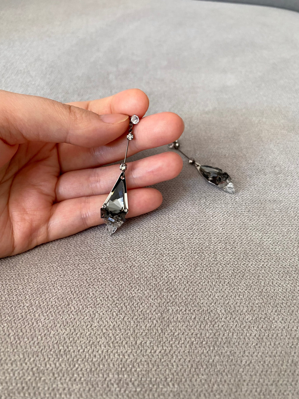 Swarovski Prism Drop Earrings