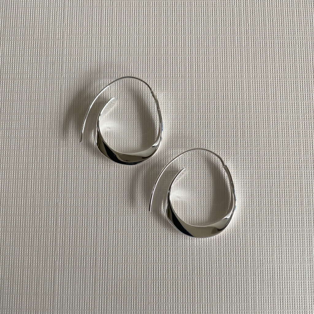 Circular Wave Earrings