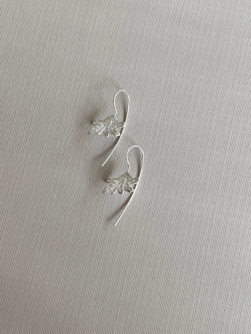 Matte Maple Leaf Drop Earrings
